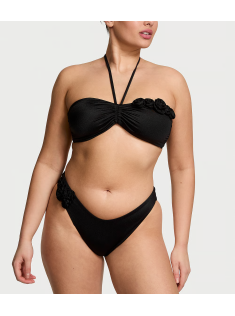 Купальник Rosette Bandeau Bikini Top Set Black