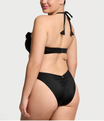 Купальник Rosette Bandeau Bikini Top Set Black