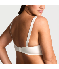 Комплект білизни Scattered Shine Strap Lightly Lined Low-Cut Demi Bra Set Coconut White