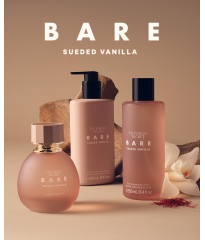 Лімітований подарунковий набір з косметичкою BARE Sueded Vanilla Gift Set