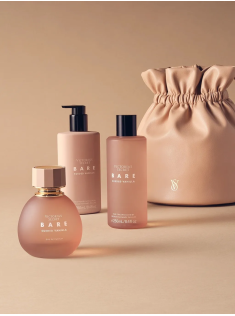 Лімітований подарунковий набір з косметичкою BARE Sueded Vanilla Gift Set