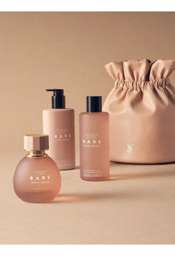 Лімітований подарунковий набір з косметичкою BARE Sueded Vanilla Gift Set