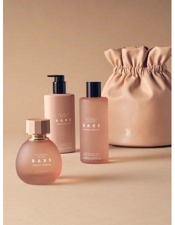 Лімітований подарунковий набір з косметичкою BARE Sueded Vanilla Gift Set