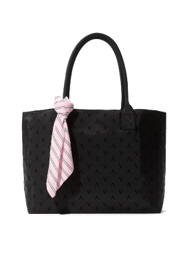 Сумка-шопер с платком Victoria's Secret Weekender Tote & Pink Scarf Set