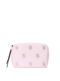Косметичка Victoria's Secret Shine Logo Travel Makeup Bag