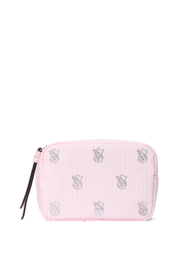 Косметичка Victoria's Secret Shine Logo Travel Makeup Bag