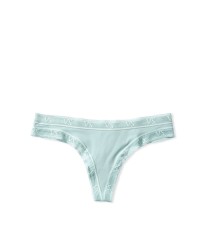 Трусики Victoria's Secret стрінги Logo Thong Panty Mint