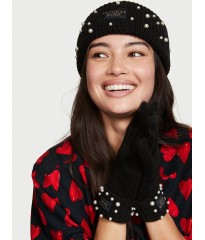 Комплект рукавички з повязкою на голову Embellished Headband & Glove Set
