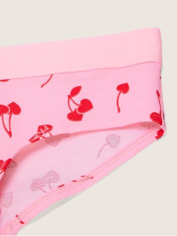 Трусики хіпстер Love Pink Hipster panty Red Cherry