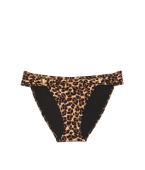 Купальник Essential Harlow Halter Push-Up Bikini Top Set Leopard