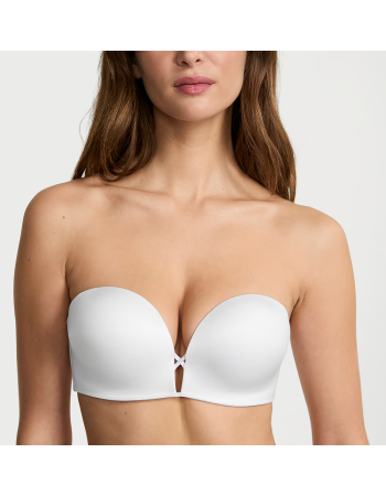 Бюстгальтер Bombshell Add-2-Cups Push-Up Strapless Bra White