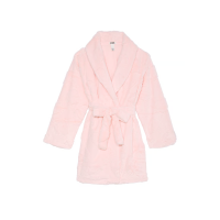 Плюшевий халат Short Cozy Robe Pink Hearts