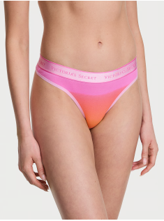 Трусики Logo Cotton Thong Panty Ombre