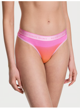 Трусики Logo Cotton Thong Panty Ombre