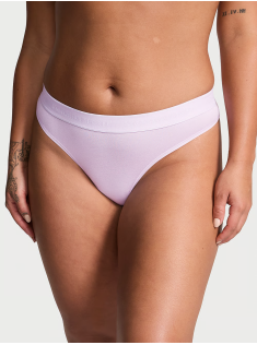 Трусики Logo Cotton Thong Panty Lilac