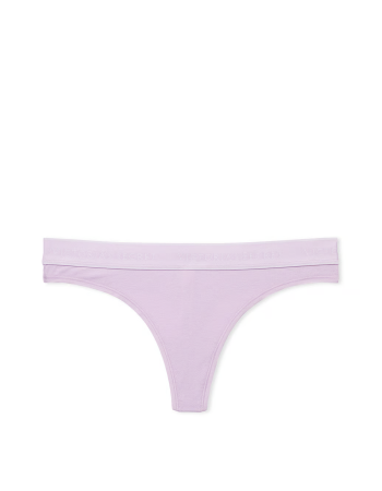 Трусики Logo Cotton Thong Panty Lilac