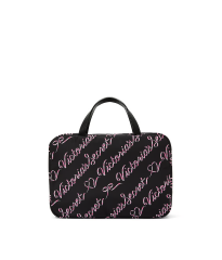 Косметичка Travel Hanging Toiletry Bag Black Candycane Script