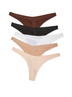 Набір трусиків 5-Pack Body by Victoria Flex Low-Rise Thong Panties Multi