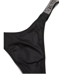 Комплект білизни Logo Shine Strap Push-Up Bra Set Black