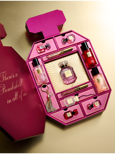 Адвент-календарь The Bombshell 12-Piece Advent Calendar ft. Exclusive Shimmer Mists & the New Holiday Bombshell Soirée