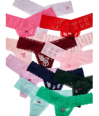 Адвент календар трусиків 12-Pack Thong Panties Holiday Advent Calendar