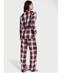Піжама Flannel Long Pajama Set Print