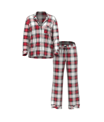 Піжама Flannel Long Pajama Set Print