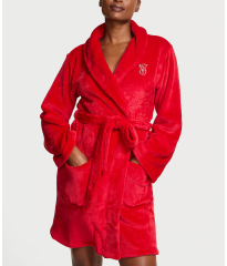 Плюшевий халат Cozy Plush Robe Red