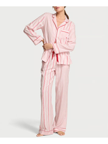 Пижама Flannel Long Pajama Set Print
