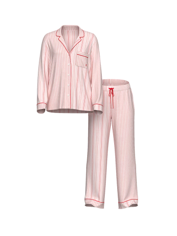 Пижама Flannel Long Pajama Set Print