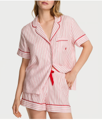 Піжама Flannel Short Pajama Set Print