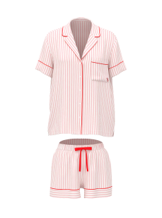 Пижама Flannel Short Pajama Set Print