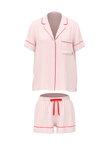 Пижама Flannel Short Pajama Set Print