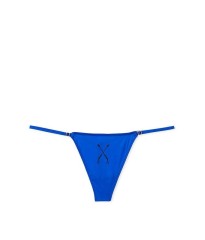 Трусики V-Hardware Adjustable V-String Panty blue lash