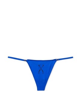 Трусики V-Hardware Adjustable V-String Panty blue lash