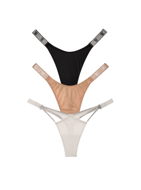 Набір трусиків Shine Strap Thong Panty Box Set Mix