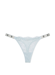 Трусики Shine Strap Lace Thong Panty Ballad Blue