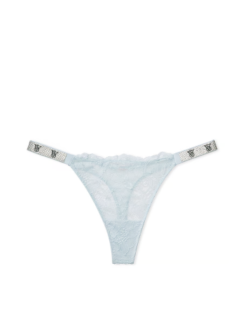 Трусики Shine Strap Lace Thong Panty Ballad Blue