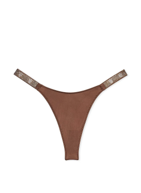 Трусики Shine Strap Thong Panty Mousse