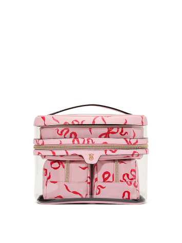 Косметичка 4-Piece Makeup Bag Rose Bows