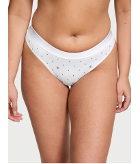 Трусики Logo Thong Panty White Logo Dots