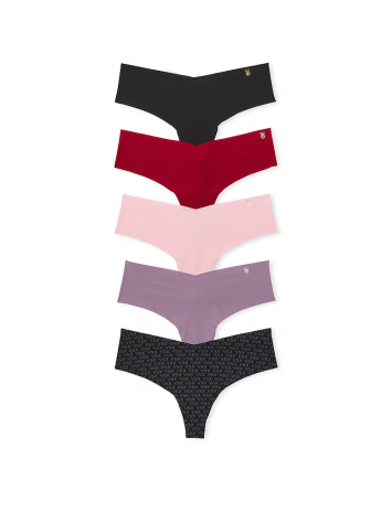 Набір трусиків 5-Pack No-Show Thong Panties Mix
