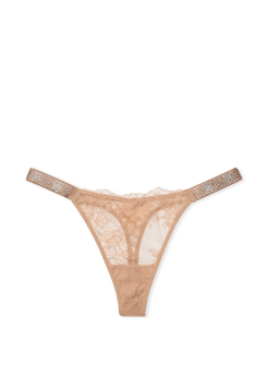 Трусики Shine Strap Rose Lace Panty Praline