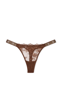 Трусики Shine Strap Rose Lace Panty Mousse
