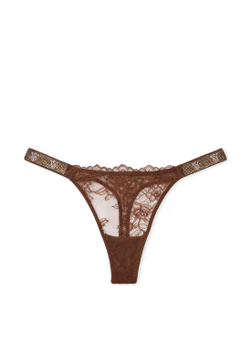 Трусики Shine Strap Rose Lace Panty Mousse