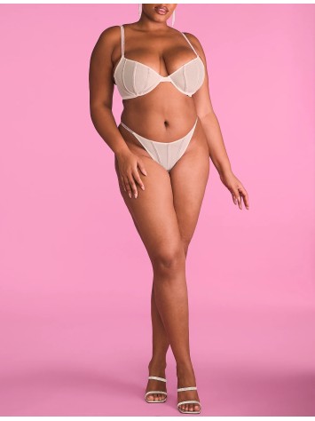 Комплект білизни Very Sexy Sheer Shine Unlined Low-Cut Demi Bra set