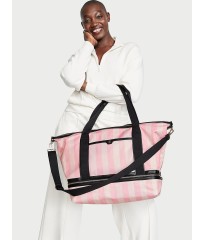 Сумка Victoria's Secret The VS Getaway Overnight Bag Signature Stripe