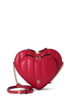 Сумка Heart Crossbody Bag Red Lacquer