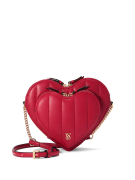 Сумка Heart Crossbody Bag Red Lacquer