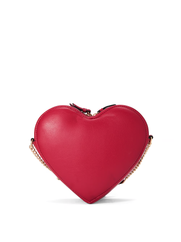 Сумка Heart Crossbody Bag Red Lacquer
